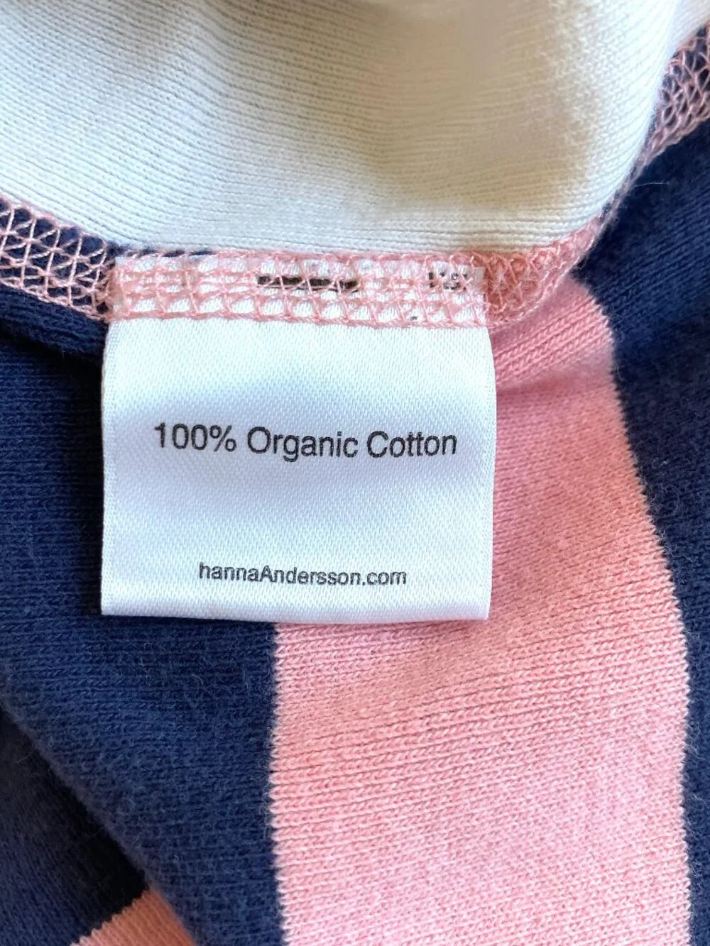 Hanna Andersson Girls Long John Pajama Set Size 14 160 Organic Cotton Cat Winter